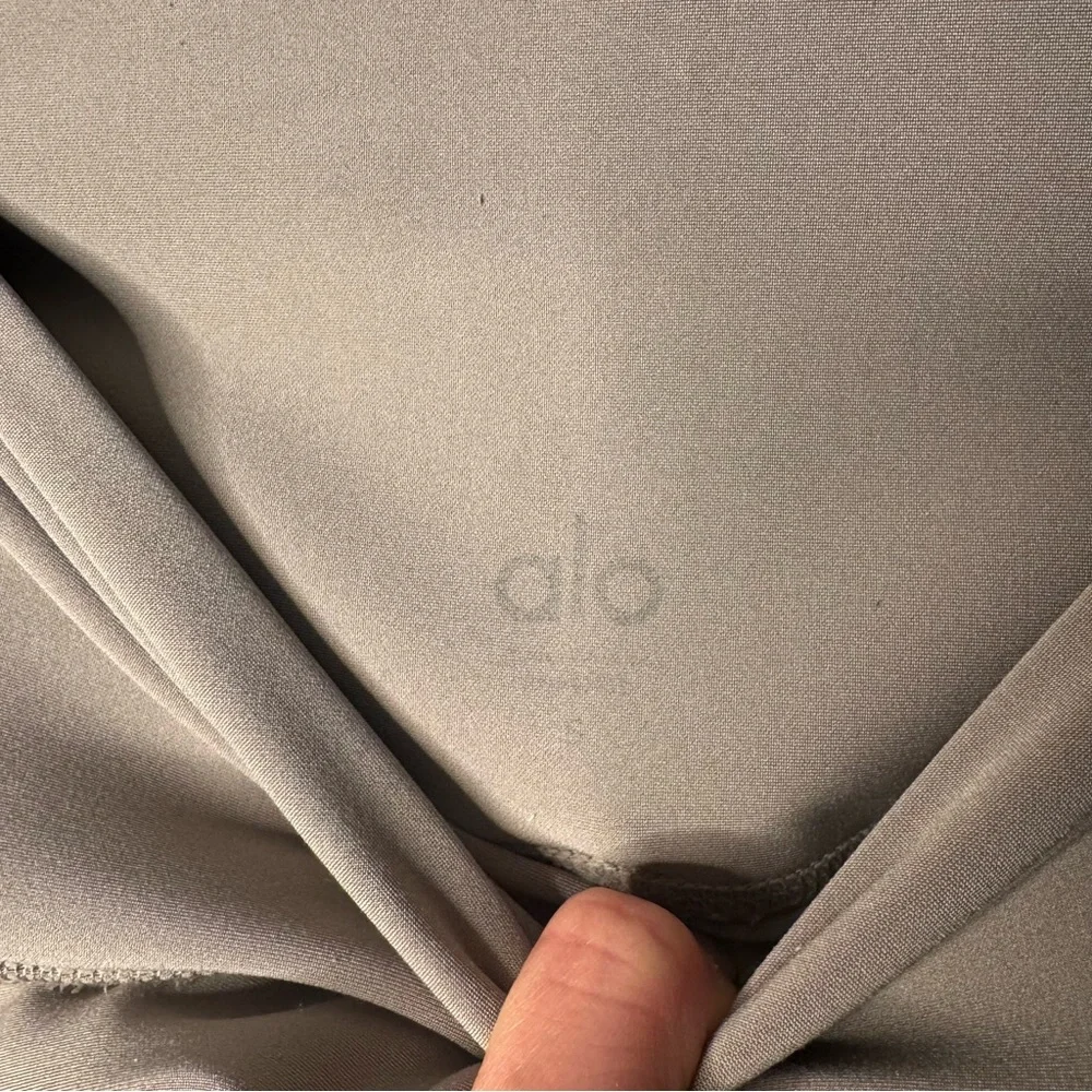 ALO Yoga Women's High-Waist Airlift Legging Gravel Neutral Tan Taupe Size Small - Picture 5 of 11